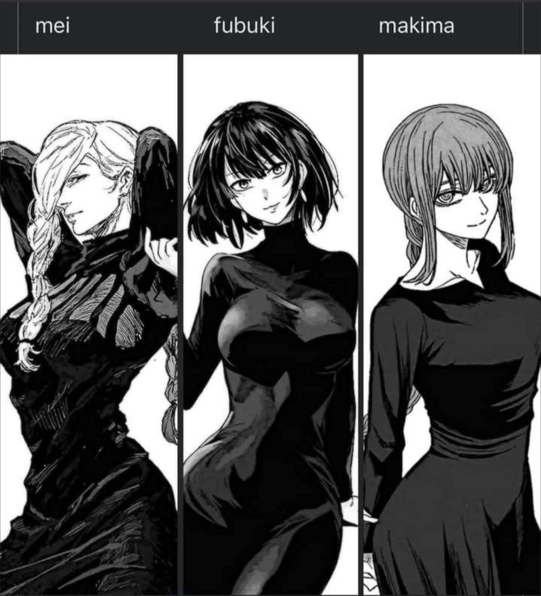 Makima X Mei Mei X Fubuki thumbnail