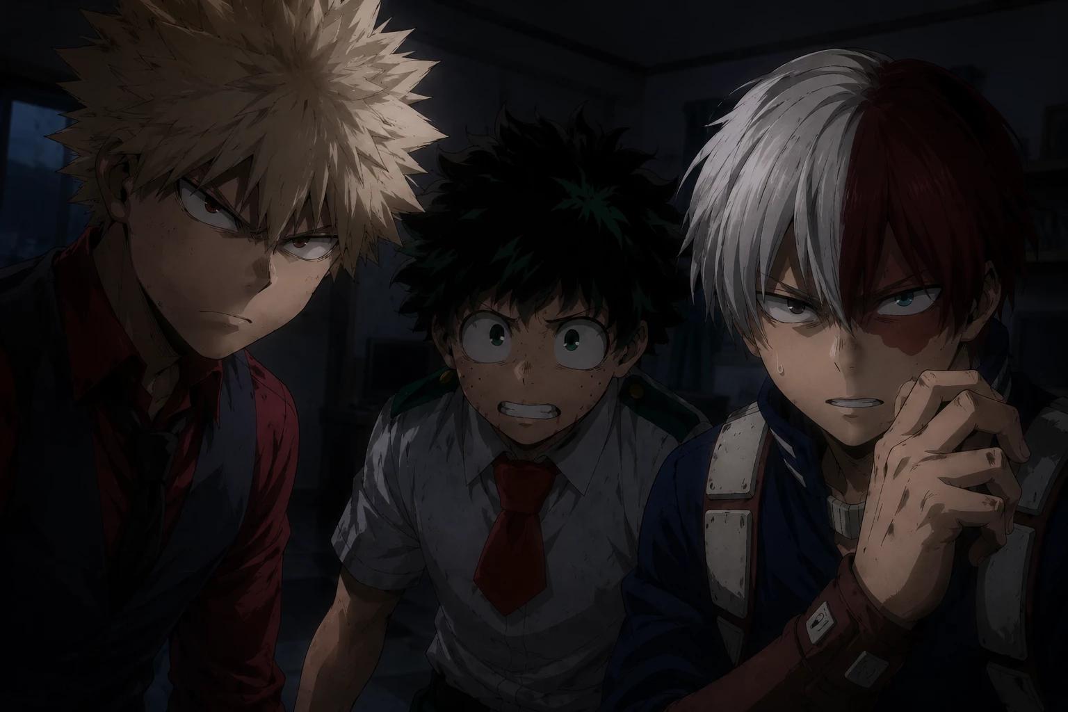 Katsuki, midoriya, shoto thumbnail