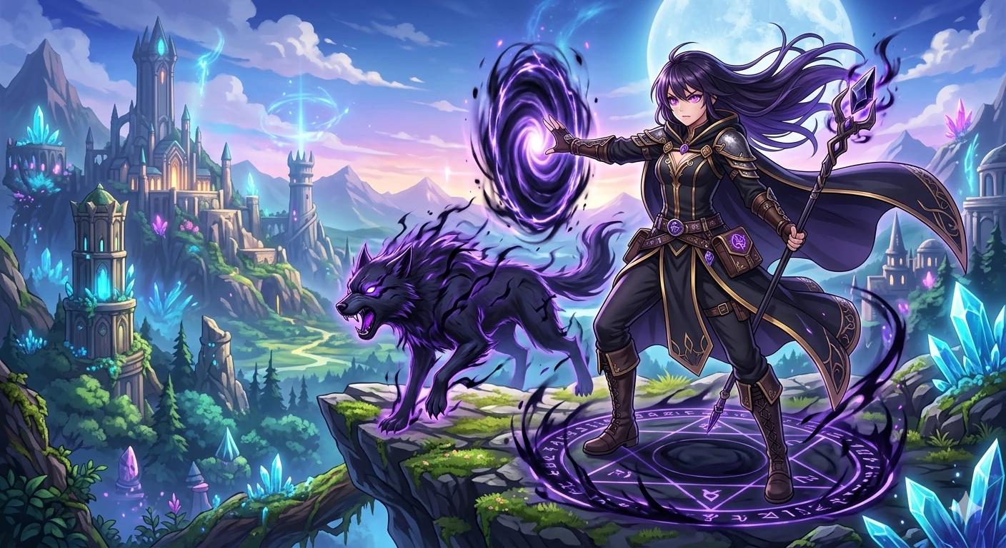World of Eldrasia black summoner. thumbnail