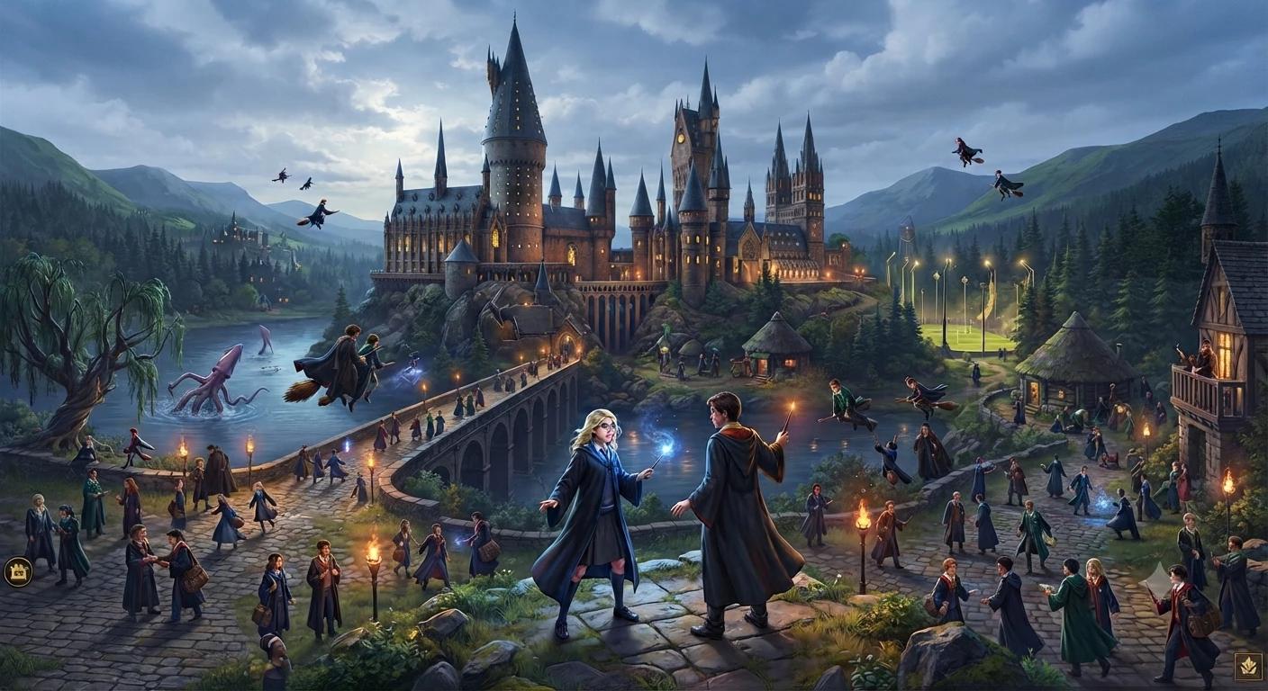 "Legacy of the Magical Worlds" - Hogwarts. thumbnail
