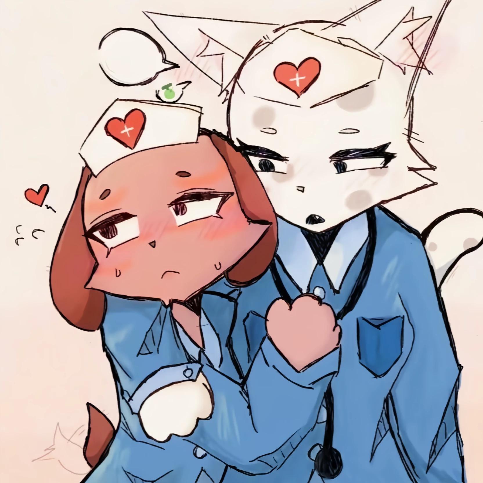 Head Nurse x Nurse (Animal Hospital) thumbnail