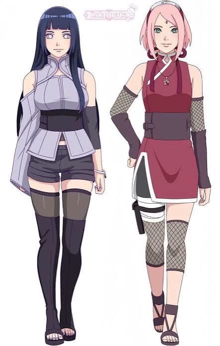 Hinata and Sakura  thumbnail