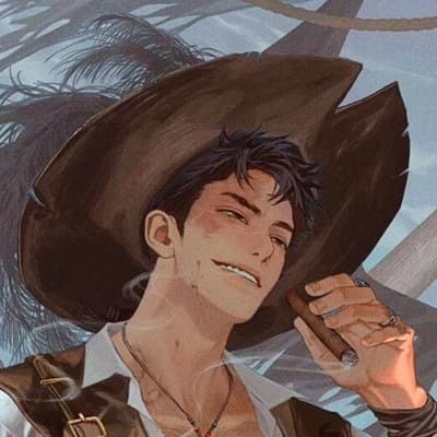 Derek (BL+TOP) (Pirate Captain x Merman) thumbnail
