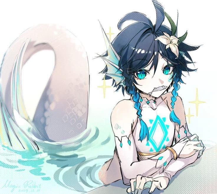 ~Venti //like a mermaid// thumbnail