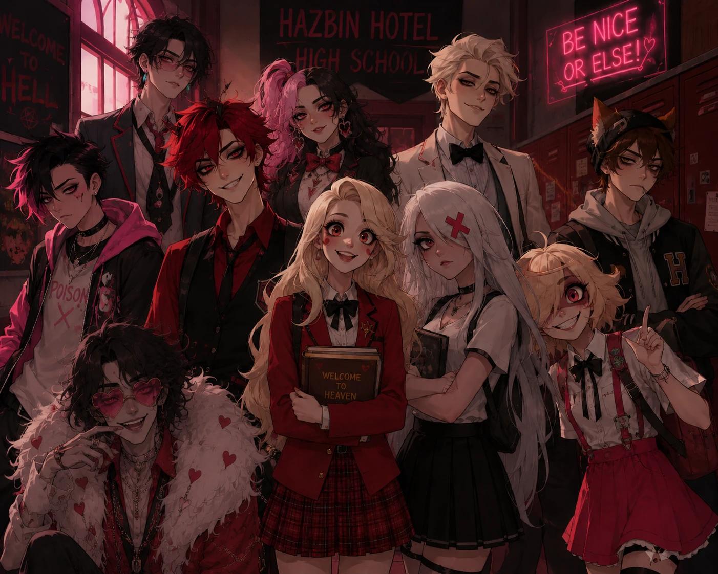 Hazbin Hotel High School thumbnail