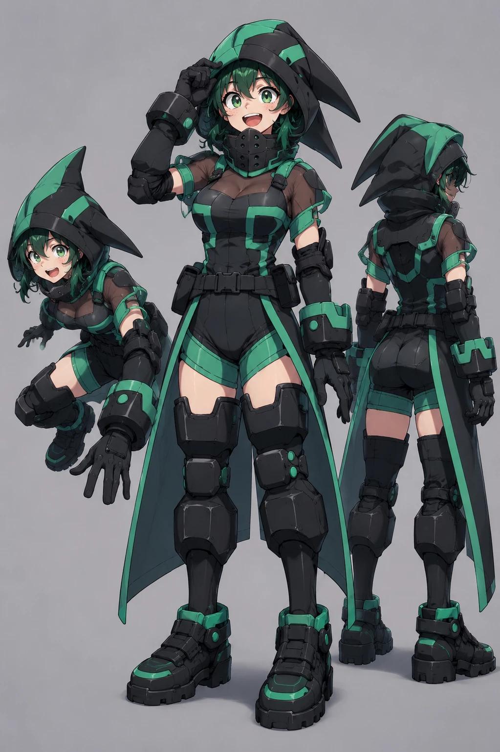 traje de Izuku versión femenino thumbnail