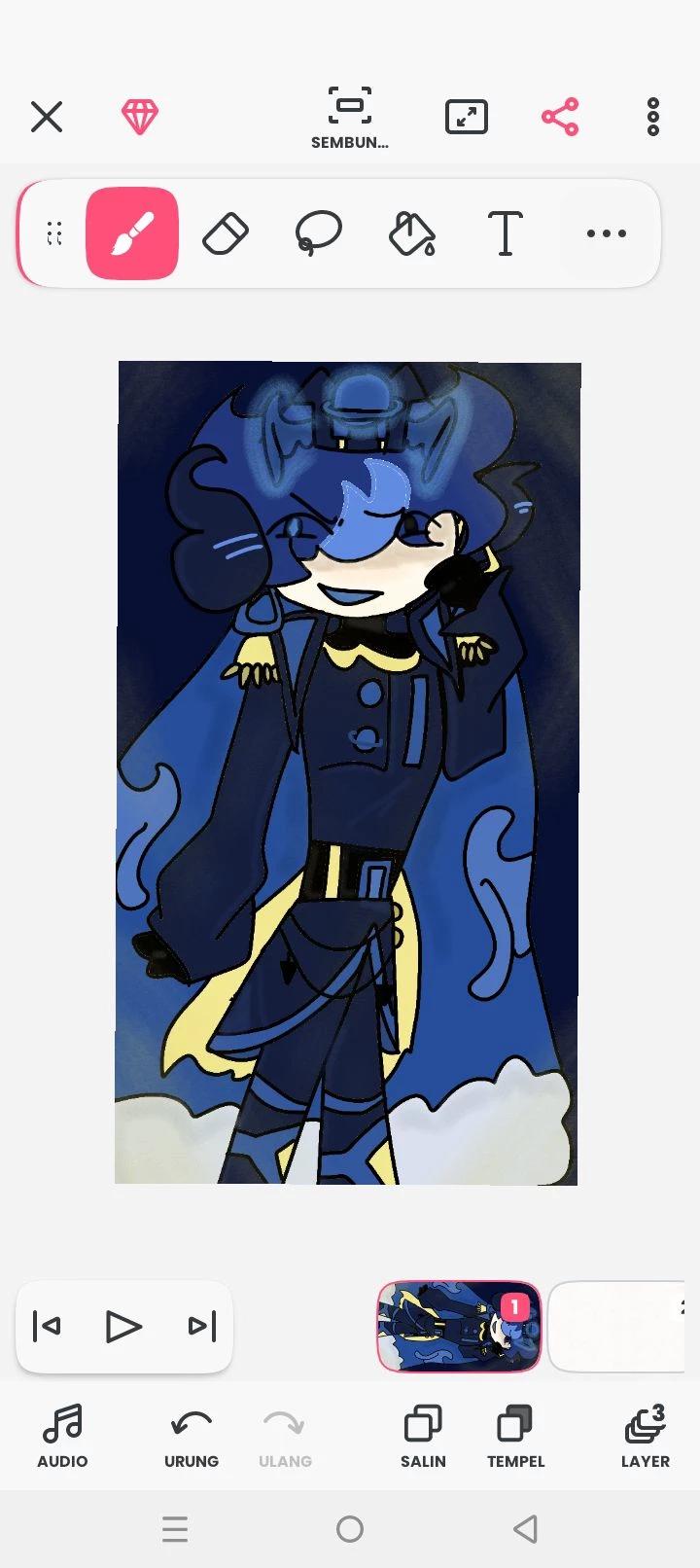 Glaze~°Oc[Blue nebula] thumbnail