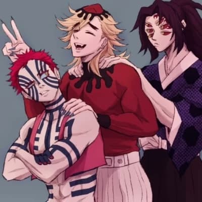 🍑Doma ❄️Akaza and 🌙Koku thumbnail