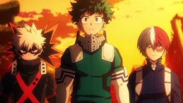 deku, bakugo and shoto thumbnail