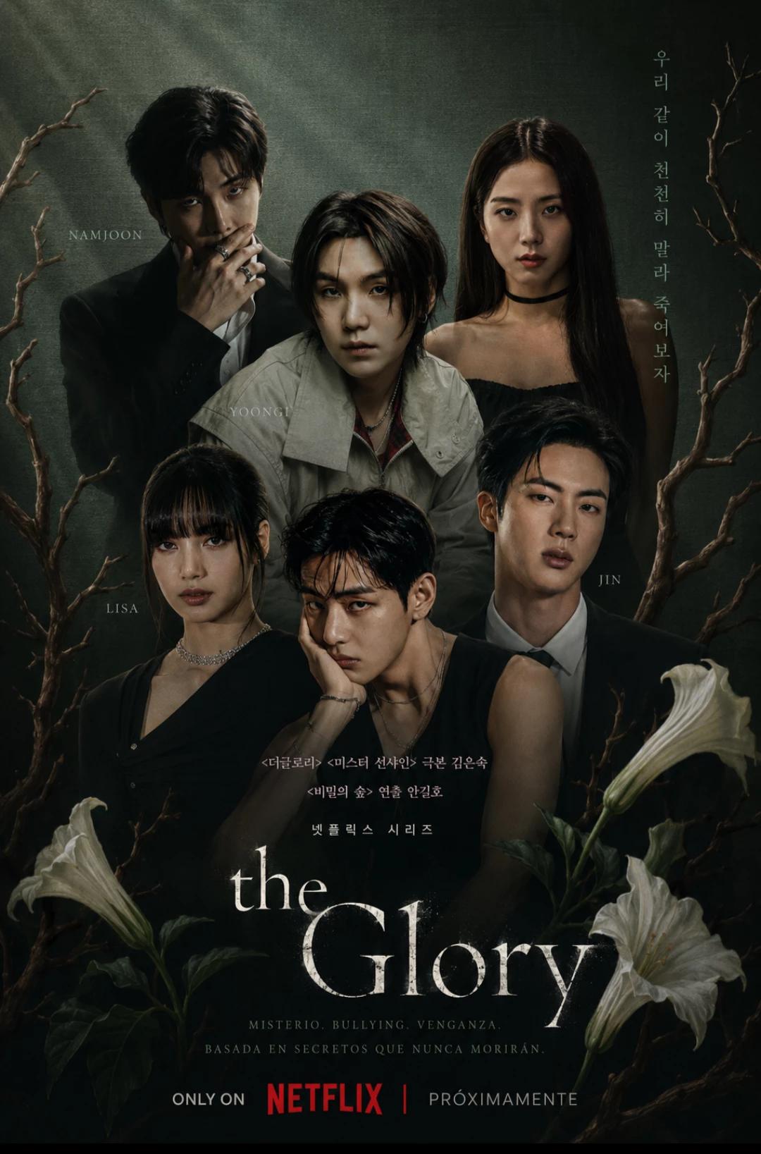 The glory - namjoon, yoongi, Jin, taehyung, lisa, jisoo thumbnail