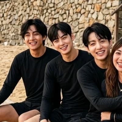 Jeon Jungkook, Cha Eun Woo, Kim Taehyung 😍😍😍 thumbnail