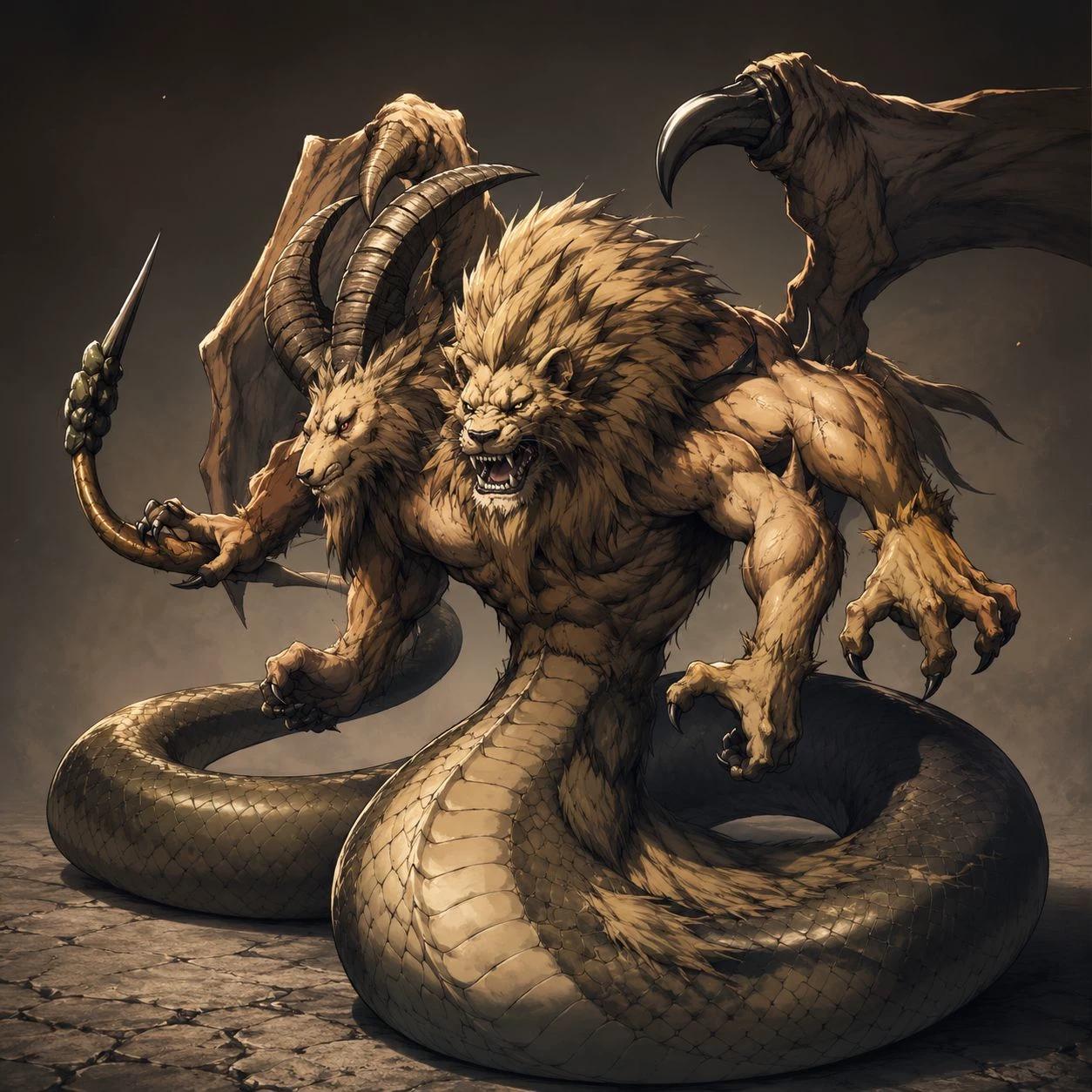 Golden Chimera Snake King thumbnail