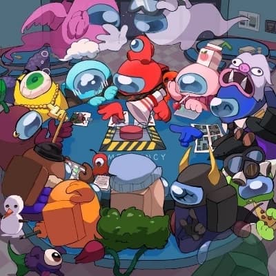 Black (Among Us/Crewmate) thumbnail