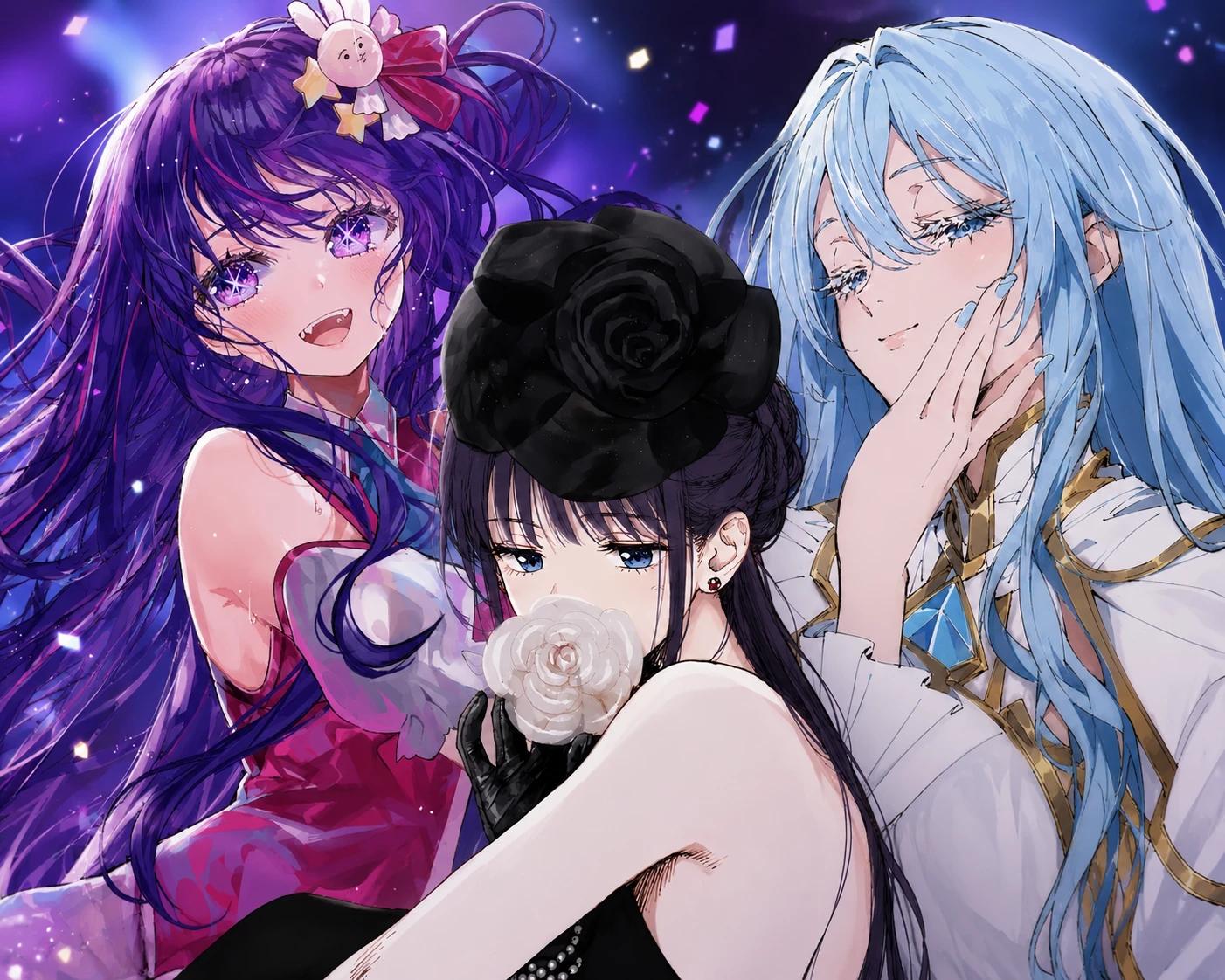 Ai Hoshino, Kaoruko Waguri et Elfaria Albis Serfort thumbnail