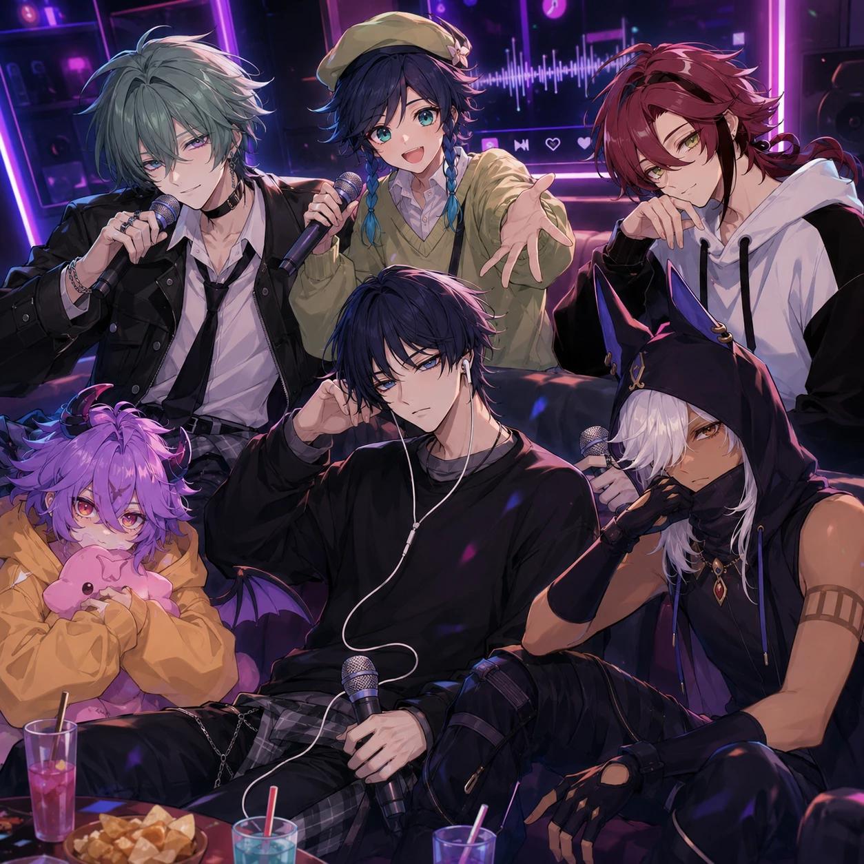 Scara, Durin, Cyno, Lohen, Venti, and Heizou. thumbnail