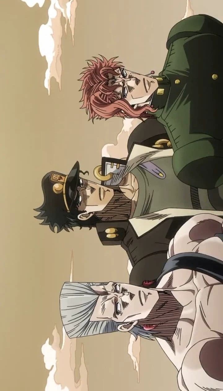Jotaro, Kakyoin e Polnareff  thumbnail