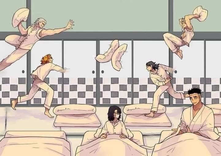 Kogoro / Sanemi / Obanai / Gyu / Gyumi / Shinobu / Mitsuri / Tanjiro / Zenitsu / Inosuke / Tokito / thumbnail