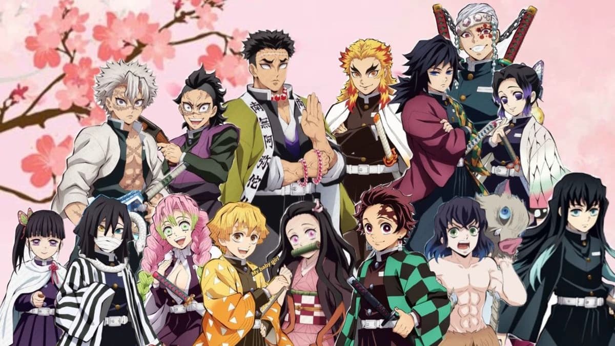 Tanjiro. Zenitsu Inosuke Jyumi Tokito Sanemi Shinobu Mitsuri. Geo.Opanai Kyojuro thumbnail