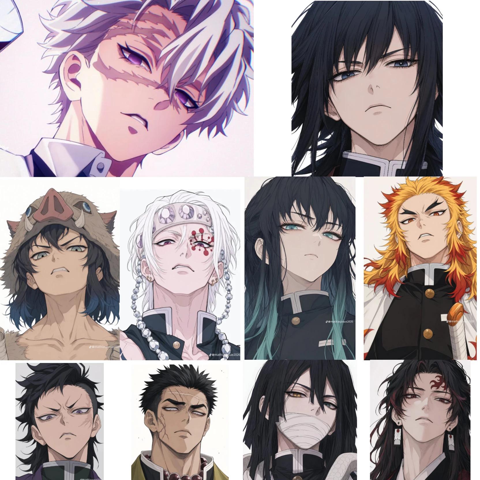 Tanjiro/Sanemi/Ginya/Gyu/Tenjin/Yorichi/Zenitsu/Tokito/Inosuke/Obanai/Kogoro thumbnail