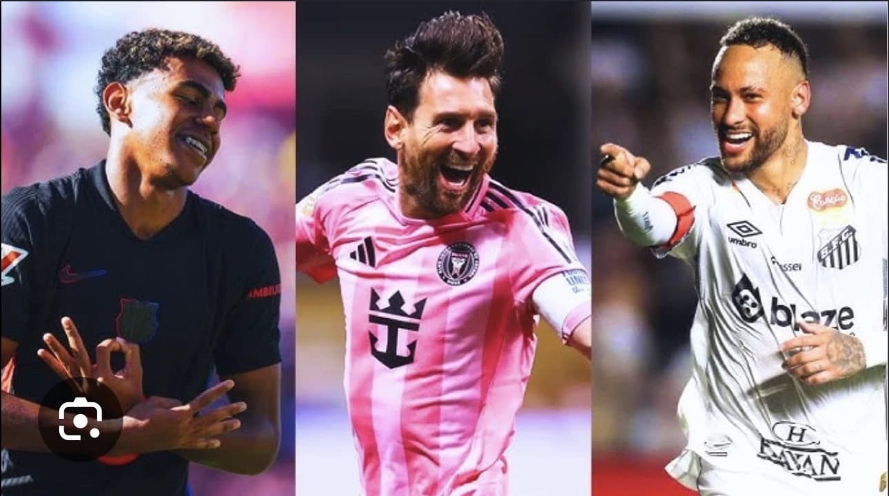 Messi, Neymar, Lamine Yamal, [your name], Nicki Nicole, Shakira thumbnail