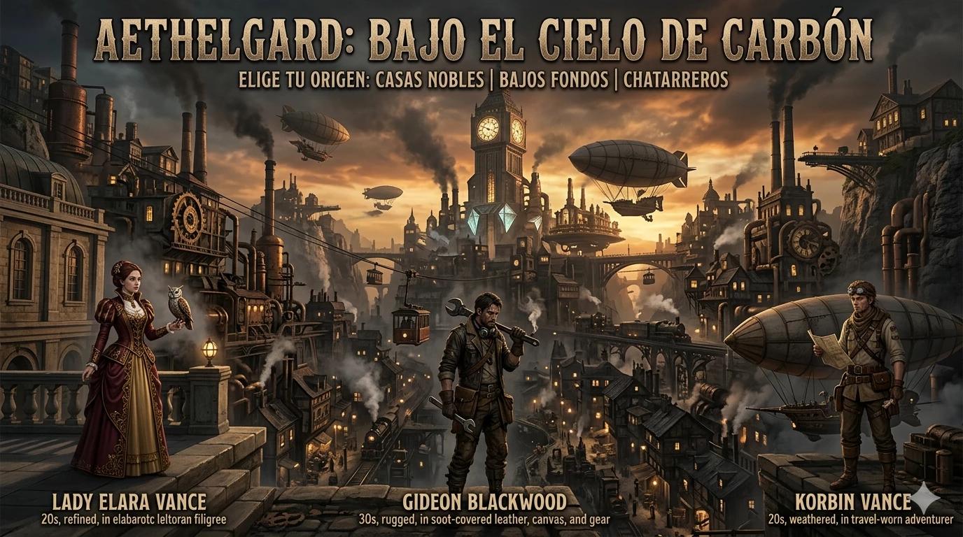 Aethelgard: Bajo el Cielo de Carbón thumbnail