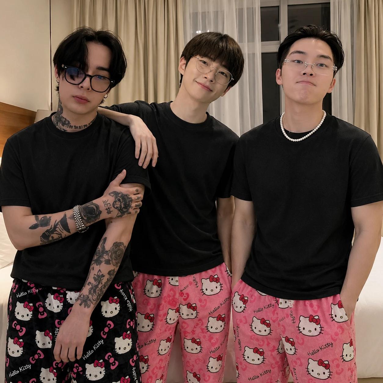 os três amigos, choi hyunwook, Tim kai e Han seojun thumbnail