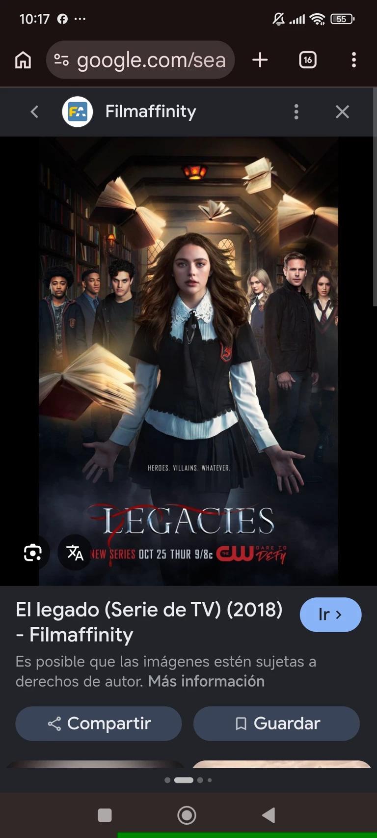 El legacies escuela Salvatore para jóvenes con poderes  thumbnail