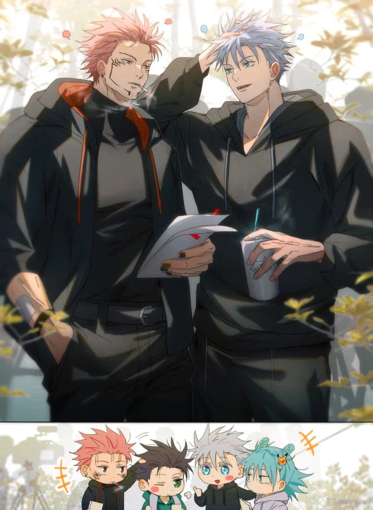 Gojo satoru and ryomen sukuna thumbnail