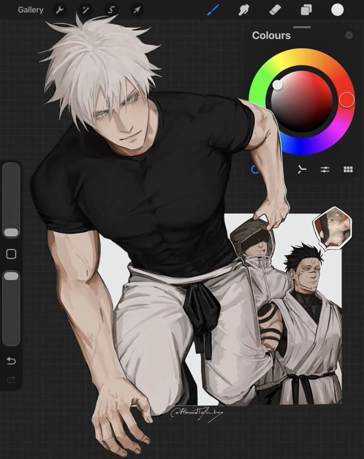 Gojo Satoru, Sukuna and Yuji thumbnail