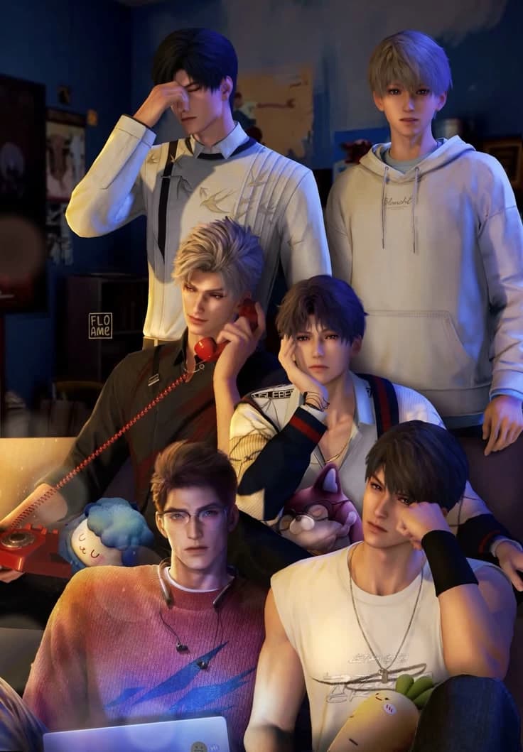 Living with Zayne, Caleb, Sylus, Xavier, Rafayel, and Valko thumbnail
