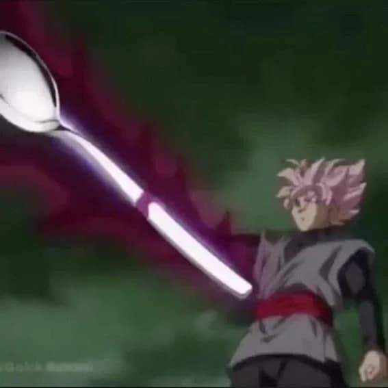 Goku black brings spoon to the battle thumbnail