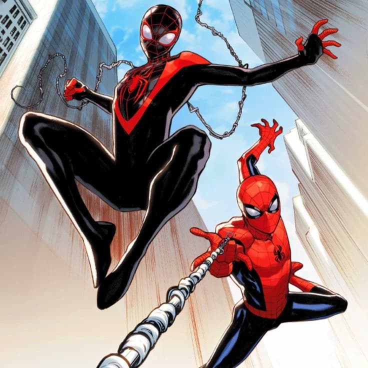 Spiderman & Miles thumbnail