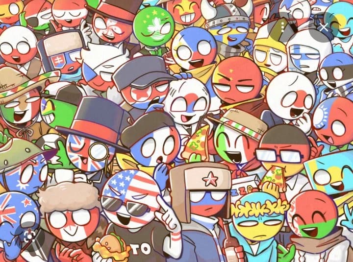 Countryhuman high school thumbnail