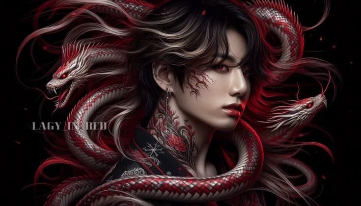 Jungkook "Dark blood" thumbnail