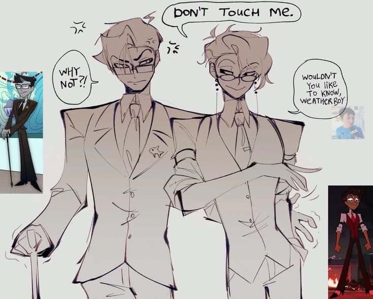 Vincent, my best friend Alastor (me) thumbnail