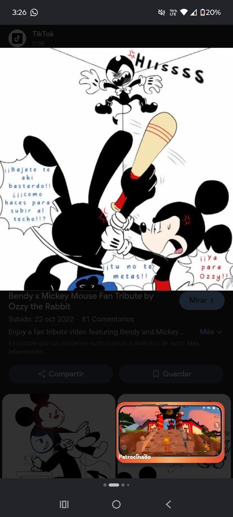 Mickey azzy y bendy thumbnail