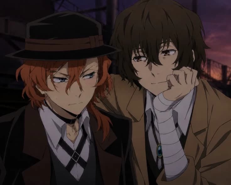 Chuuya and Dazai Chuuya and Dazai were infiltrating an exclusive club in Yokohama thumbnail