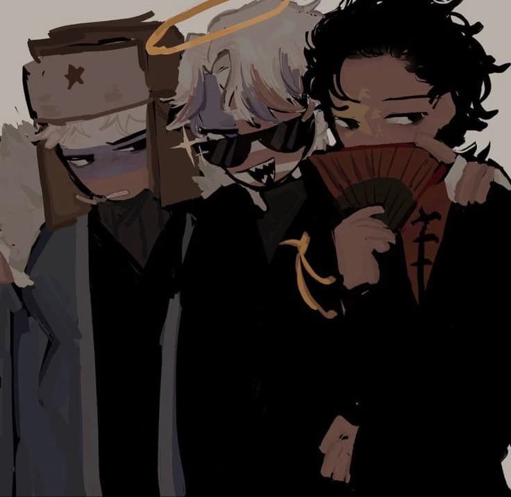 🪖 // CHINA, AMERICA, RUSSIA // COUNTRYHUMANS thumbnail
