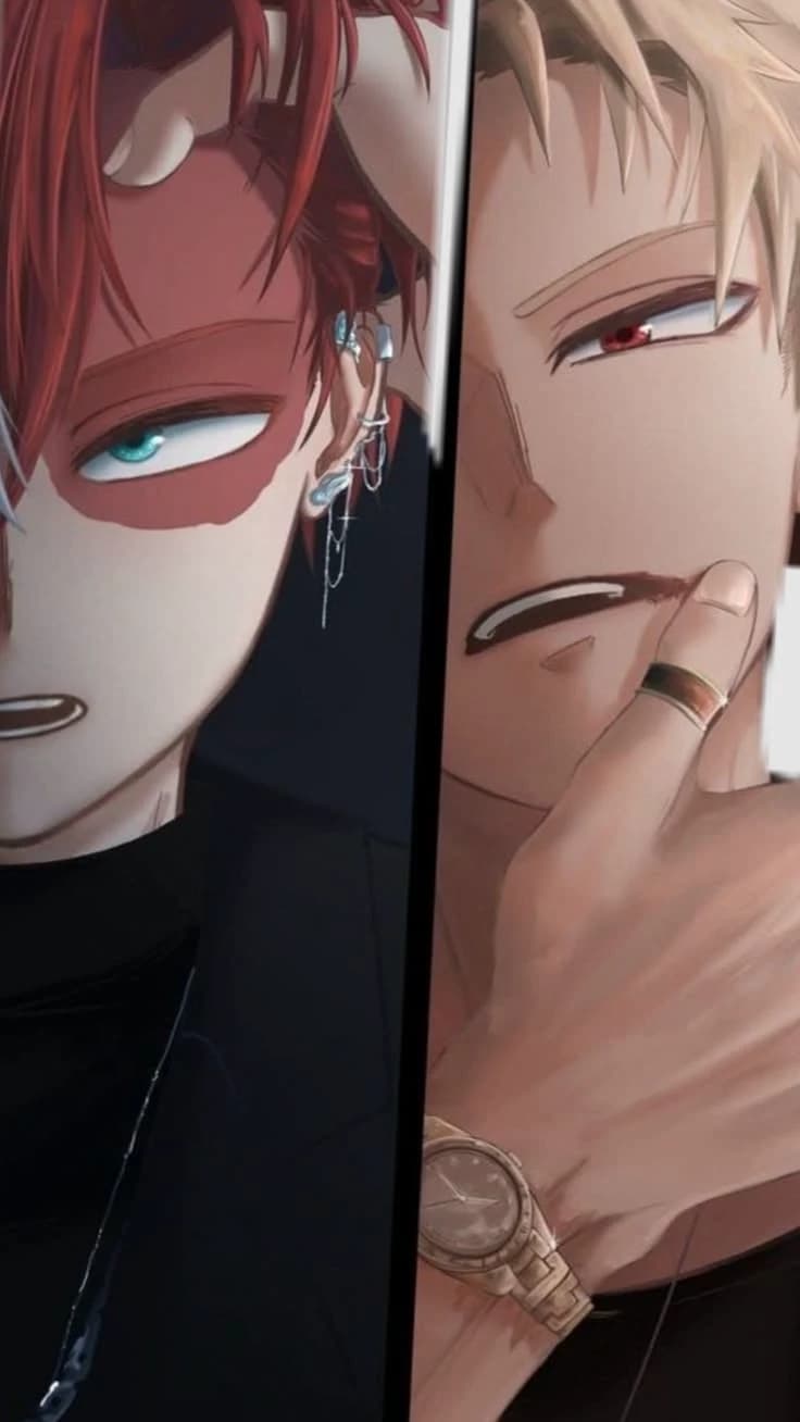 Katsuki and shoto thumbnail