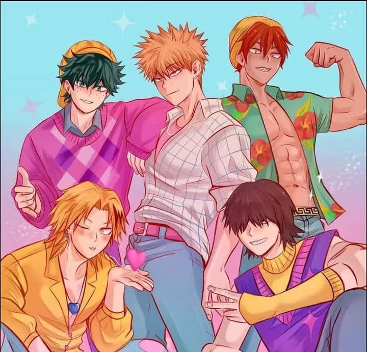My Hero Academia - professional heroes thumbnail