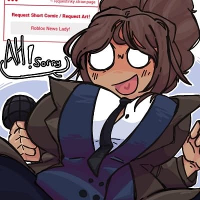 Roblox news lady thumbnail