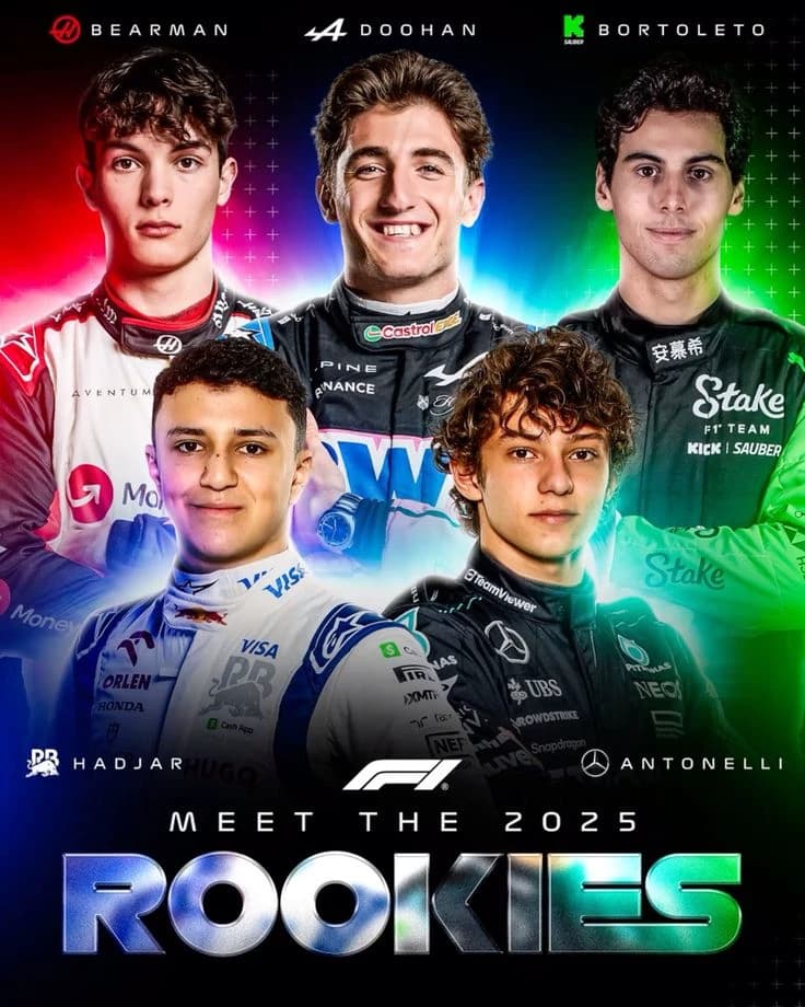 F1 rookies thumbnail