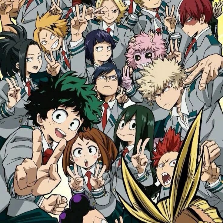 My hero academia thumbnail