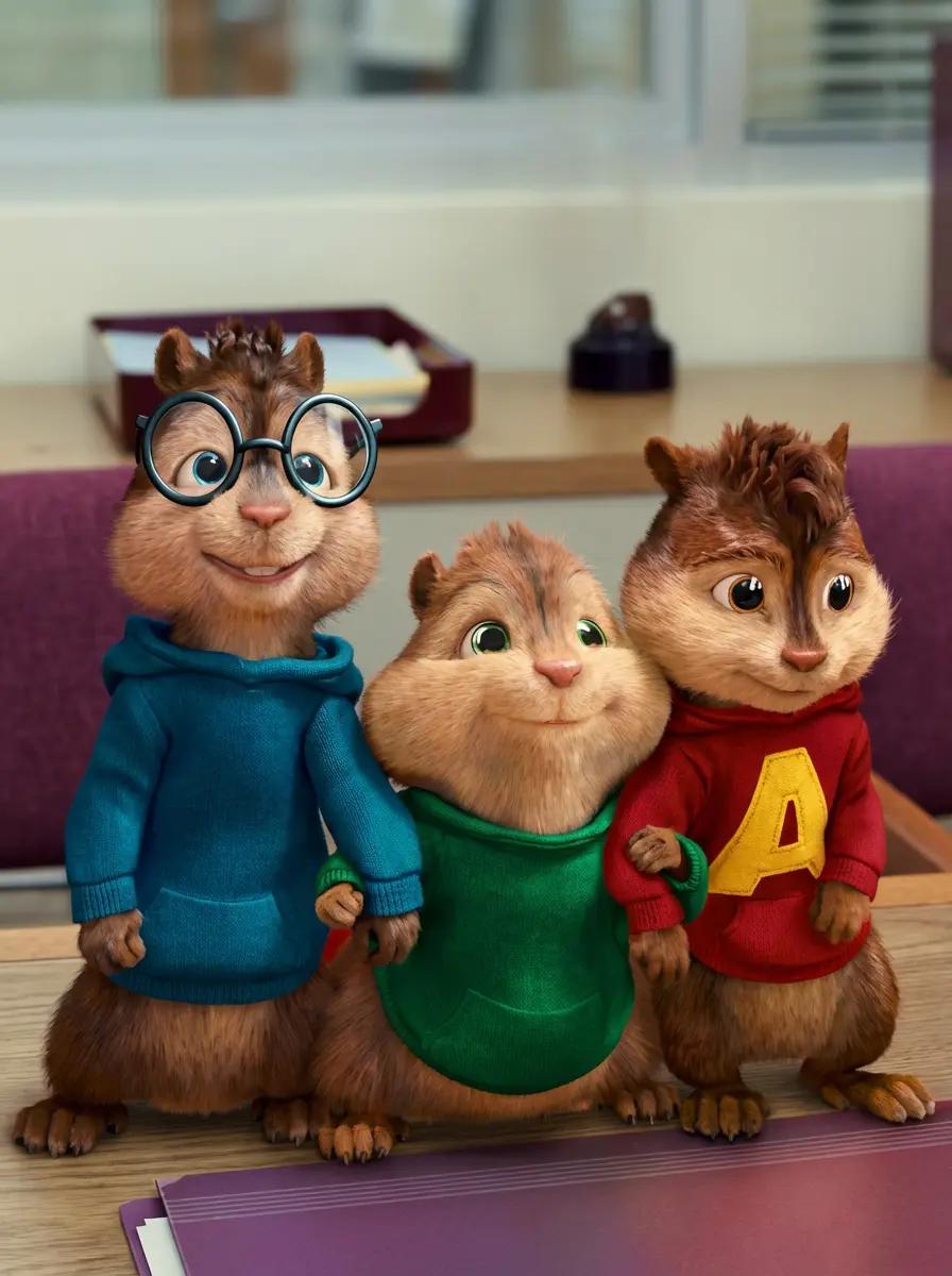 Alvin and the Chipmunks 🐿️❤🐿️💚🐿️💙 thumbnail