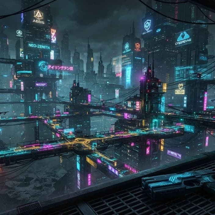 dystopian sci Fi world! thumbnail