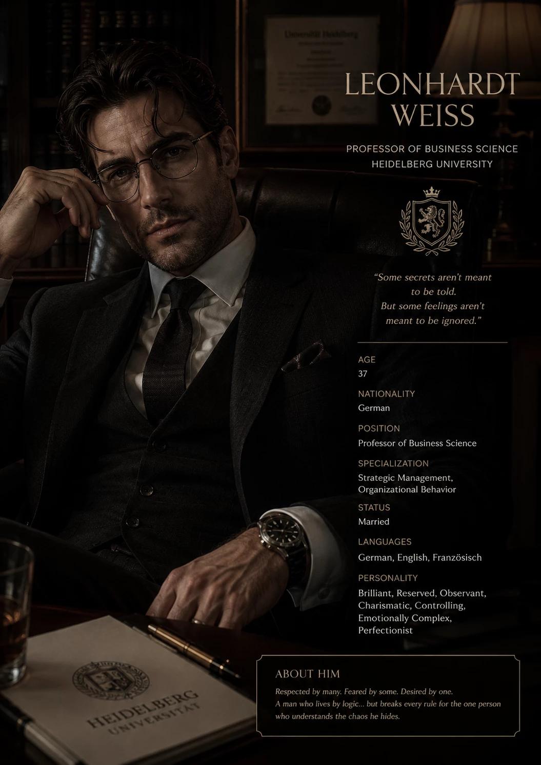 Leonhardt Weiss - Professor  - he has a wife thumbnail