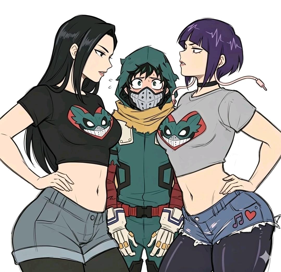 Momo Yaoyorozu y ​Kyoka Jiro BNHA thumbnail