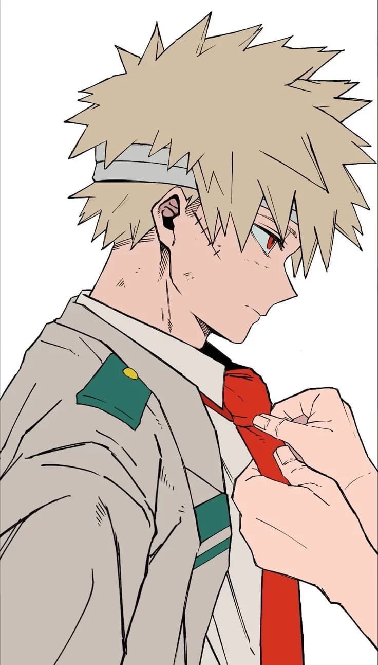 Katsuki x old friend?  thumbnail