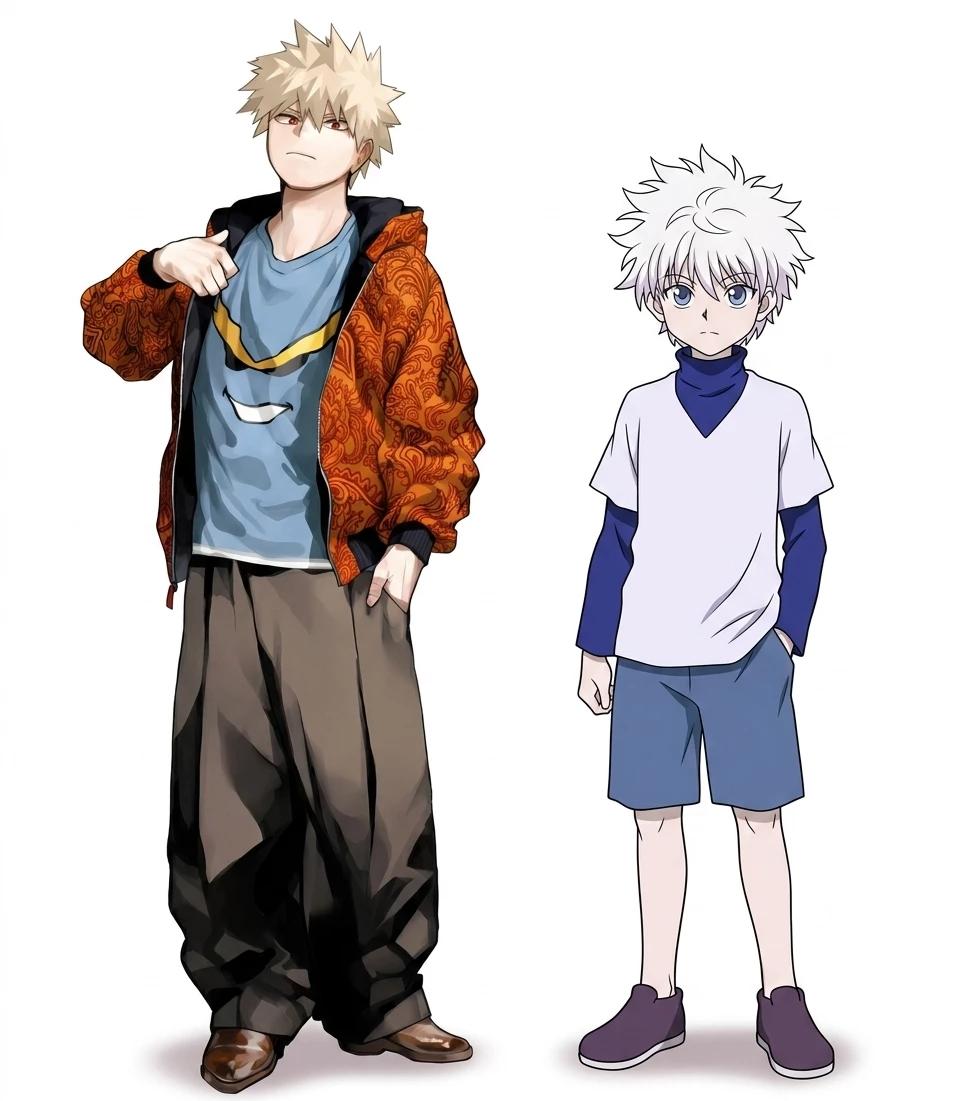 Killua dan bakugo thumbnail
