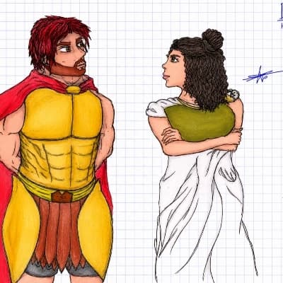 Athena x Ares Just rivalry or is there something more? thumbnail